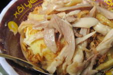 Xôi gà luộc